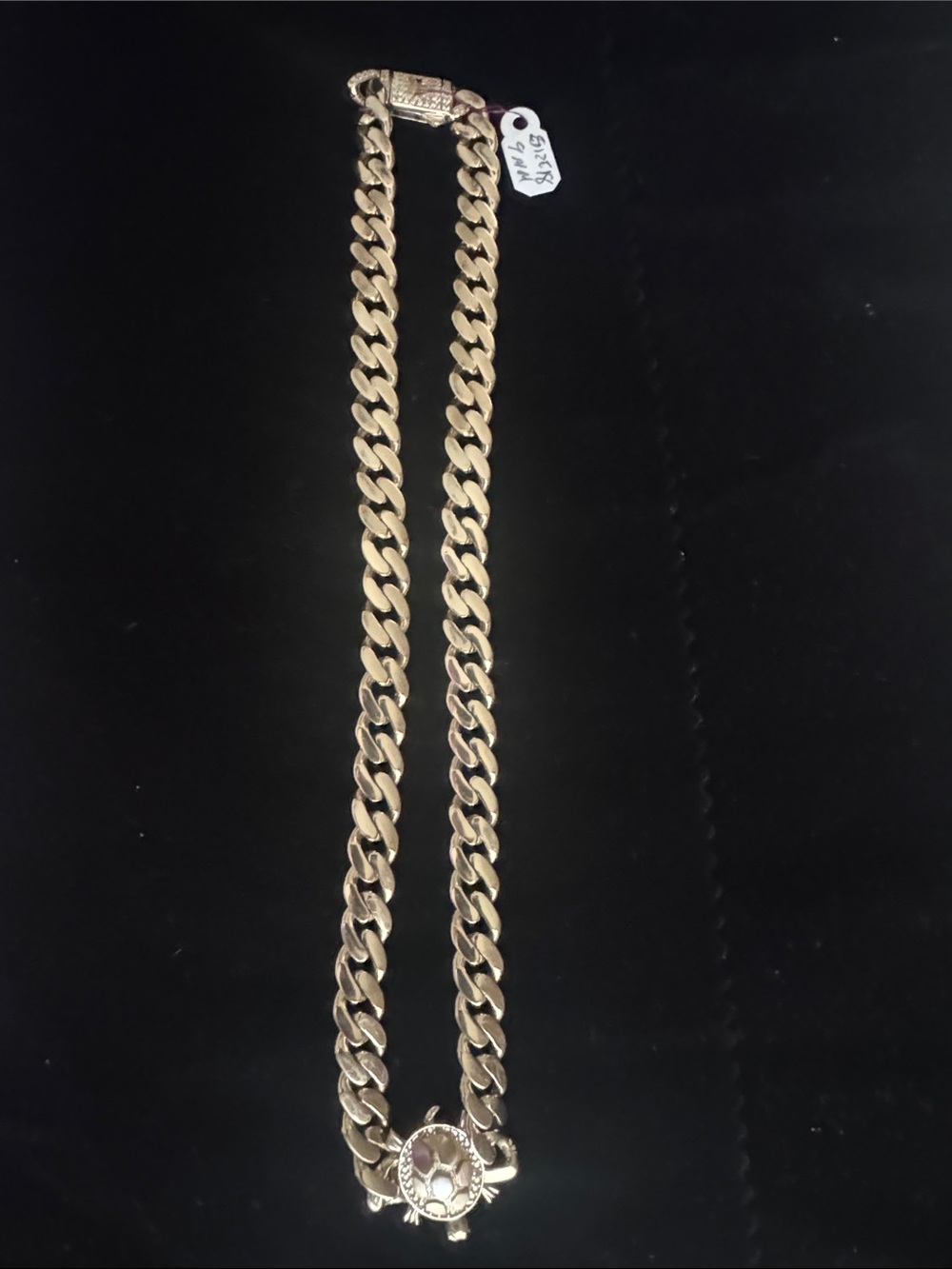14K Gold Monaco-style chain
